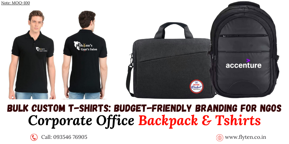 Bulk Custom T-Shirts: Budget-Friendly Branding for NGOs || Flyten