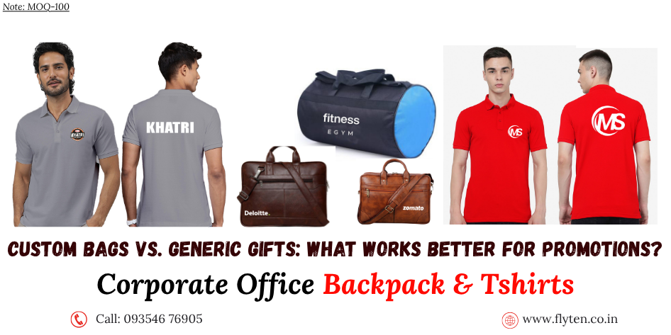 Backpacks – Perfect for colleges, corporates, travel companies, and giveaways Messenger Bags – Excellent for conferences and executive gifting