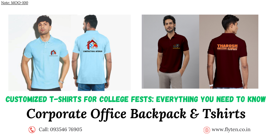 Customized T-Shirts for College Fests: Everything You Need to Know