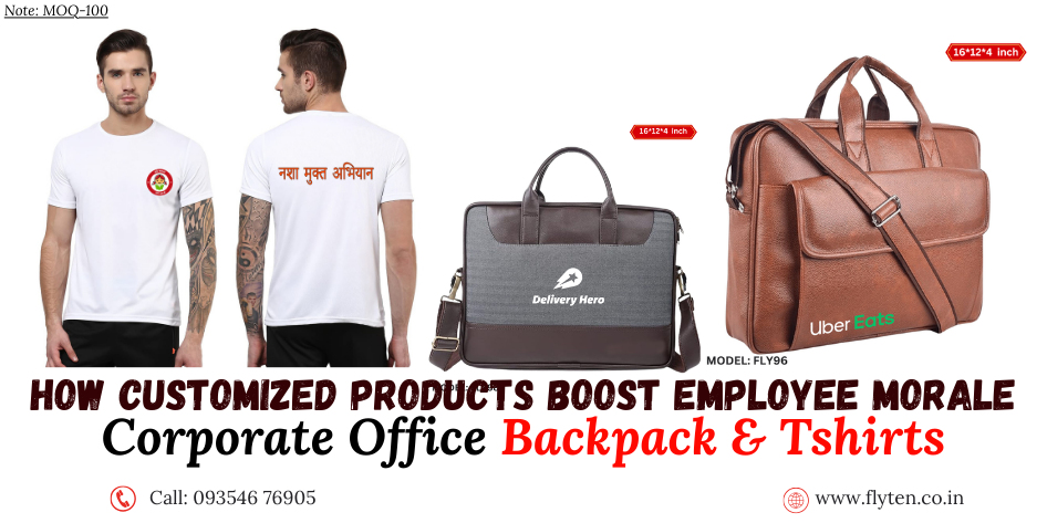 promotional gym bags with custom print activewear t-shirts for gym events gym merchandise suppliers in India