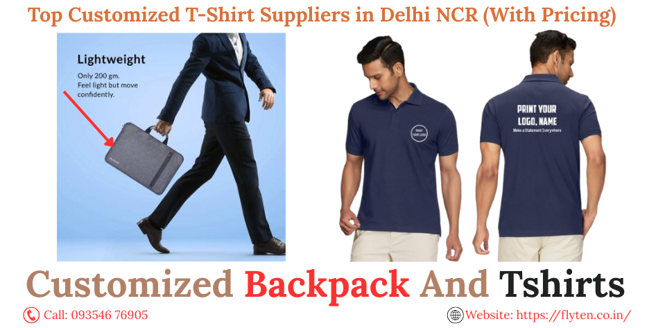 Top Customized T-Shirt Suppliers in Delhi NCR (With Pricing)