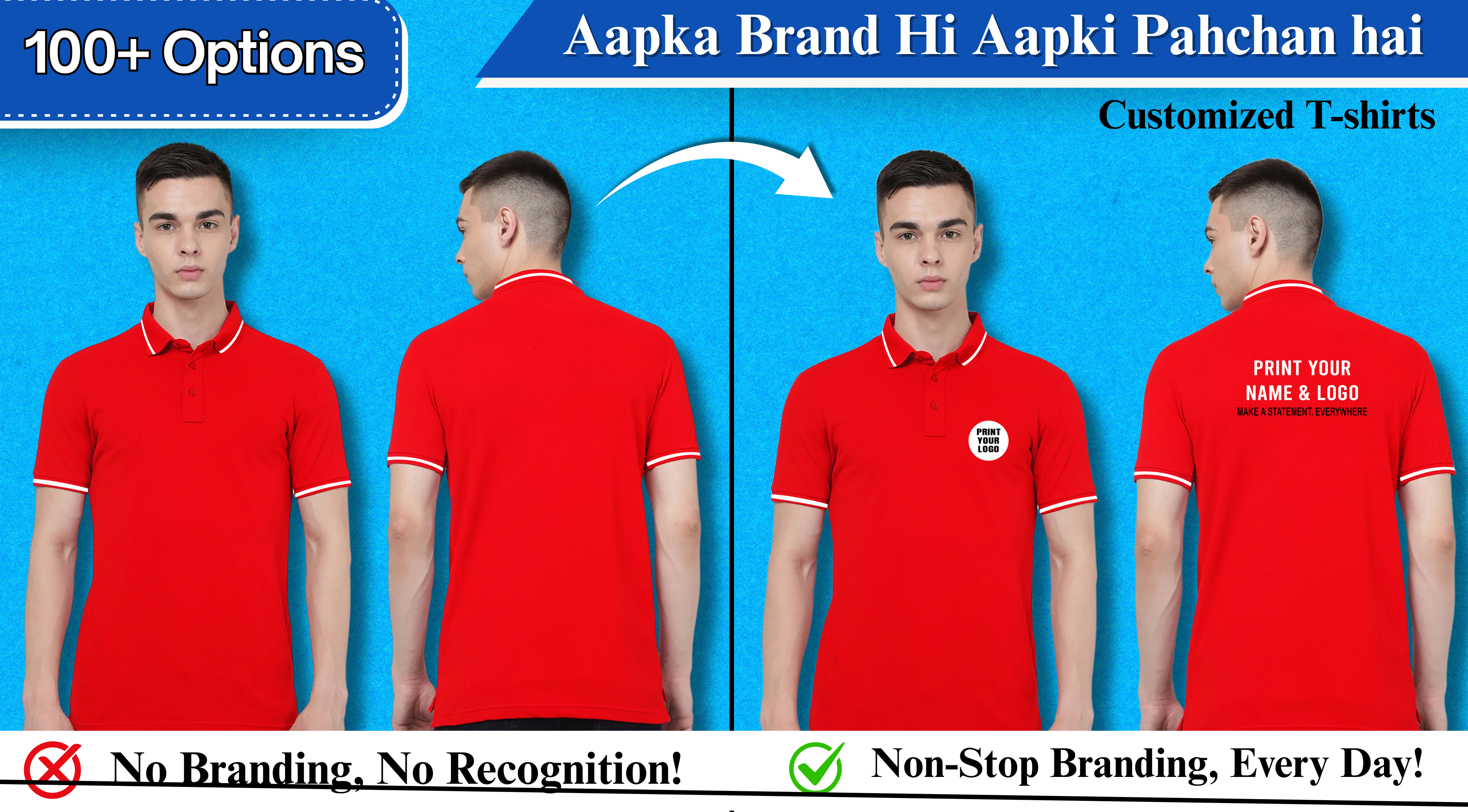 Customized Bags and Personalized T-Shirts in Bulk: The Ideal Branding Solution for Schools, Coaching Institutes, Corporates, NGOs & More || Flyten