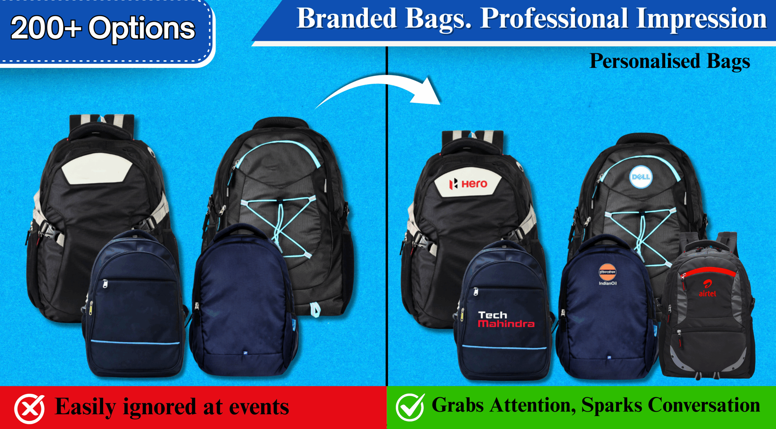 Order Customized T-Shirts in Bulk for Students, Staff, or Volunteers - Bulk Custom Bags & T-Shirts for Long-Term Use
