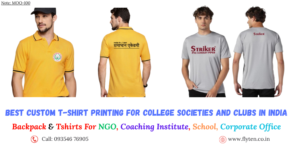 Best Custom T-Shirt Printing for College Societies and Clubs in India – CWhy College Societies & Clubs Need Custom T-Shirts omplete Guide 2025