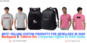 From custom t-shirts to personalized office bags, here’s a curated list of the top-selling custom products for resellers in 2025, based on current B2B trends and high-demand industries.