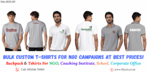 Bulk Custom T-Shirts for NGO Campaigns at Best Prices