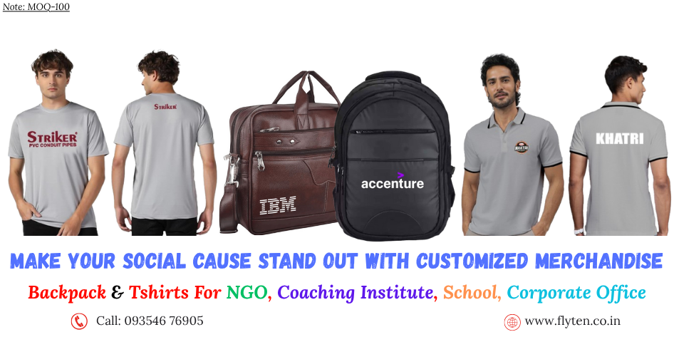 Make Your Social Cause Stand Out with Customized Merchandise