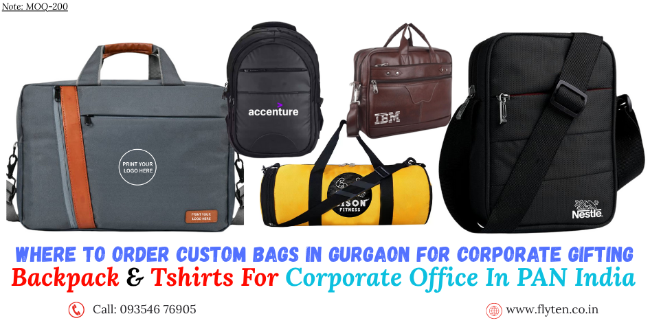 If you're looking for custom bags in Gurgaon for corporate gifting, don’t settle for generic products.