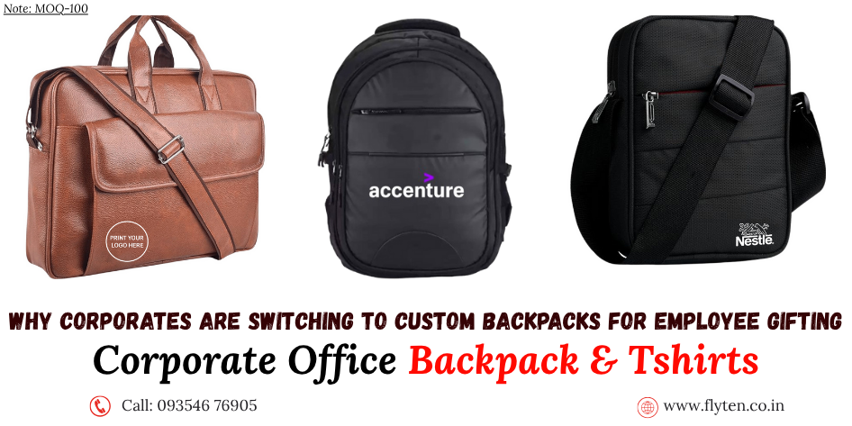 Why Corporates Are Switching to Custom Backpacks for Employee Gifting
