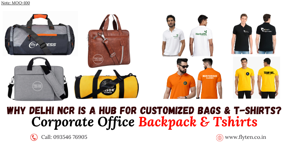 From custom t-shirts for corporate events to branded backpacks for students and NGOs...