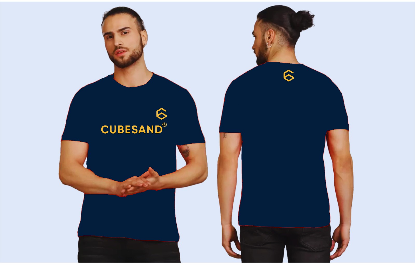 Personalized school t-shirts with logo and student names