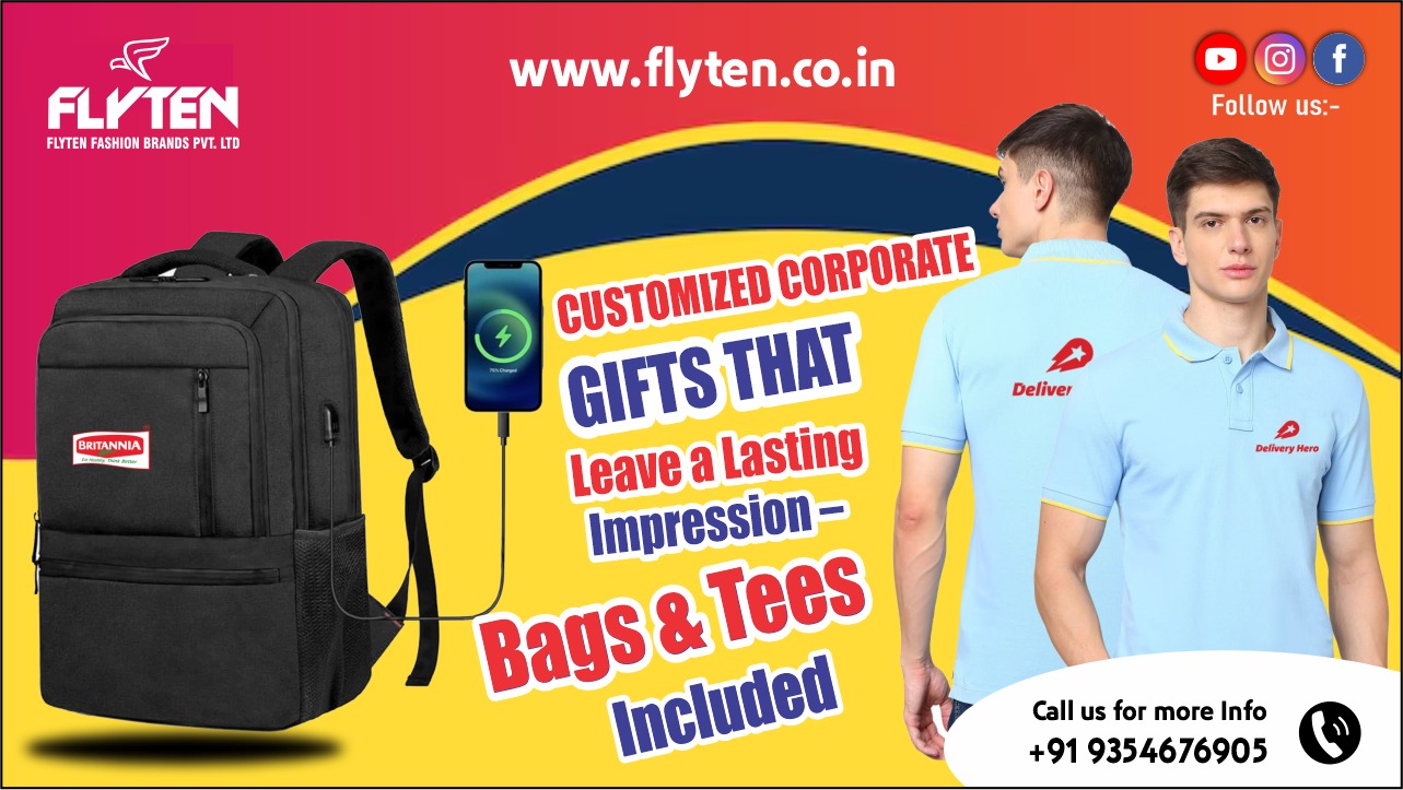Flyten is one of India’s fastest-growing customized merchandise manufacturers, etc.