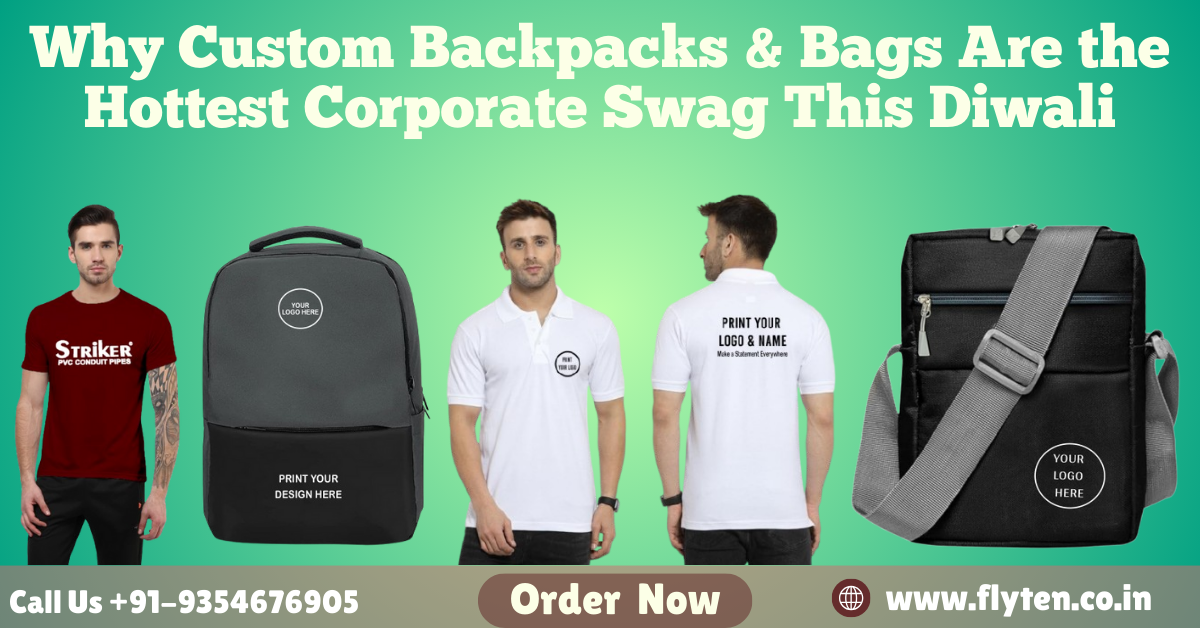 Custom Backpacks and Bags for Corporate Gifting Diwali 2025