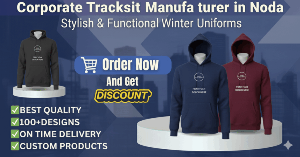 corporate tracksuit manufacturer in Noida